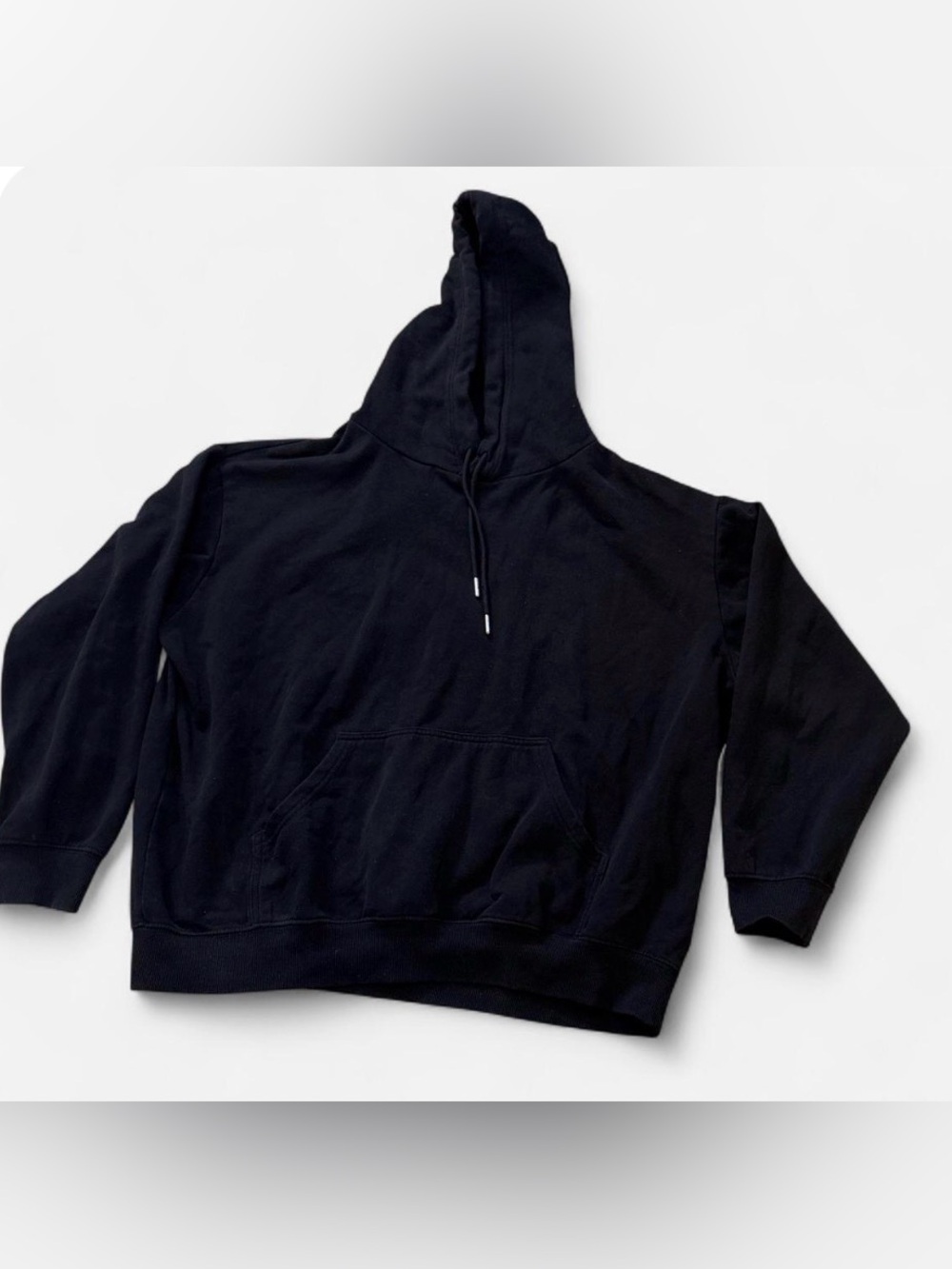 H&M Black Pullover Hoodie - Classic Women Sweatshirt